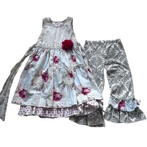 Giggle Moon Living Water Madison w/Ruffle Capri Tod